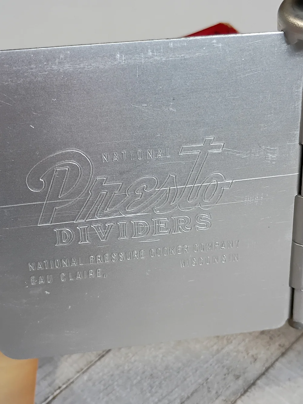Vintage Presto Pressure Cooker 4 Qt Pot Divider Insert No. 412 Original Box